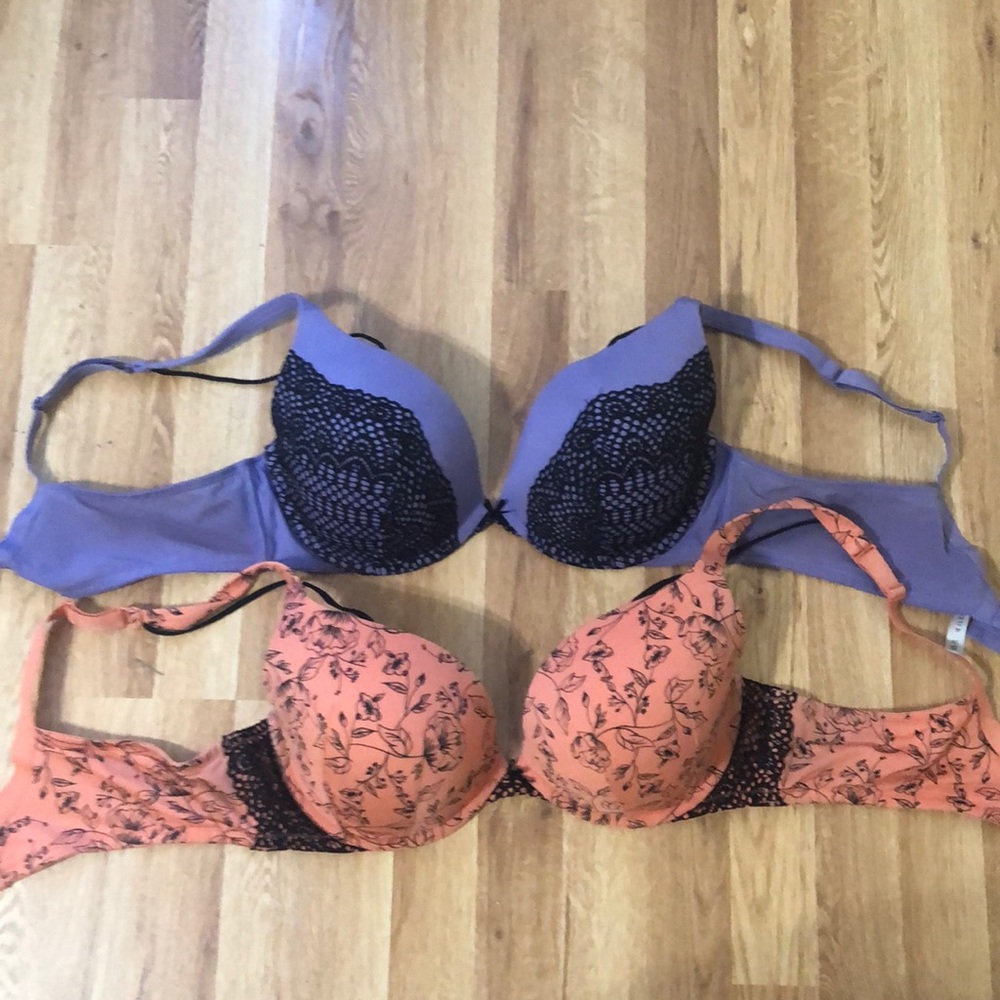 Cacique Lane Bryant Smooth Boost Plunge bras 42C